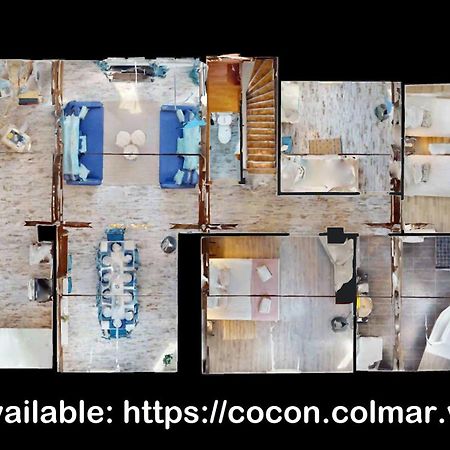 Le Cocon Colmarien - Proche Centre Ville Et Gare - Stationnement Gratuit - 10 Personnes Dış mekan fotoğraf