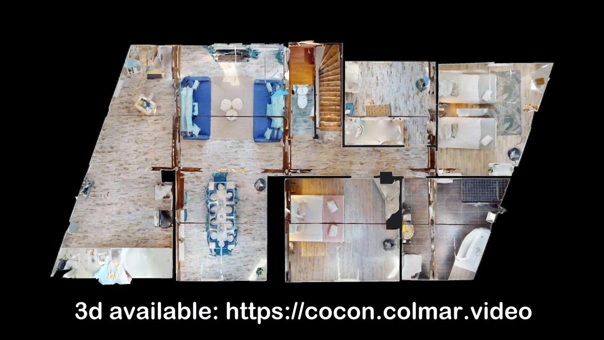 Le Cocon Colmarien - Proche Centre Ville Et Gare - Stationnement Gratuit - 10 Personnes Dış mekan fotoğraf